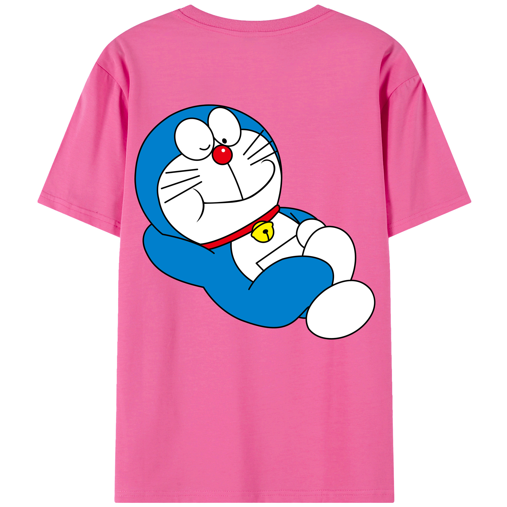 （画像用） ドラえもん Doraemon レディース半袖Tシャツ(バックプリント)